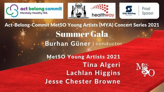 Act-Belong-Commit MetSO Young Artists (MYA) Concert Series 2021 - Summer Gala