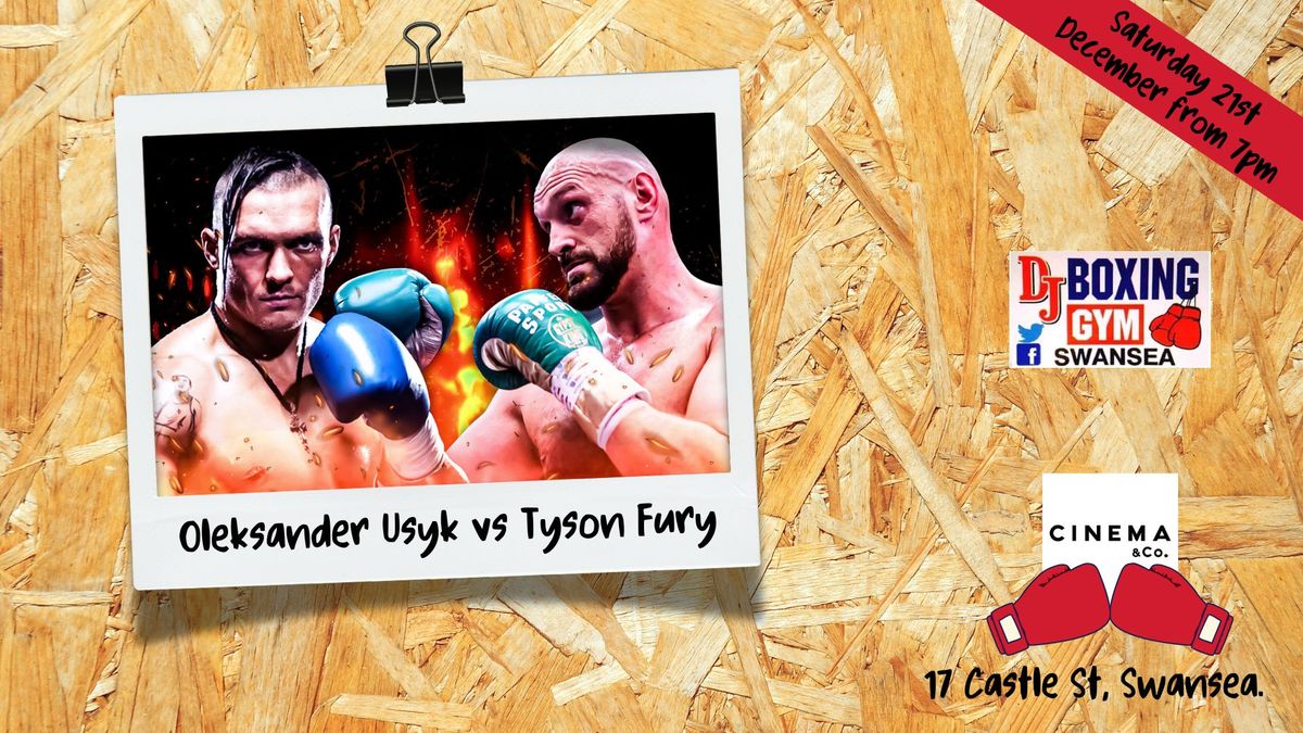 LIVE BOXING - Tyson Fury vs Oleksandr Usyk