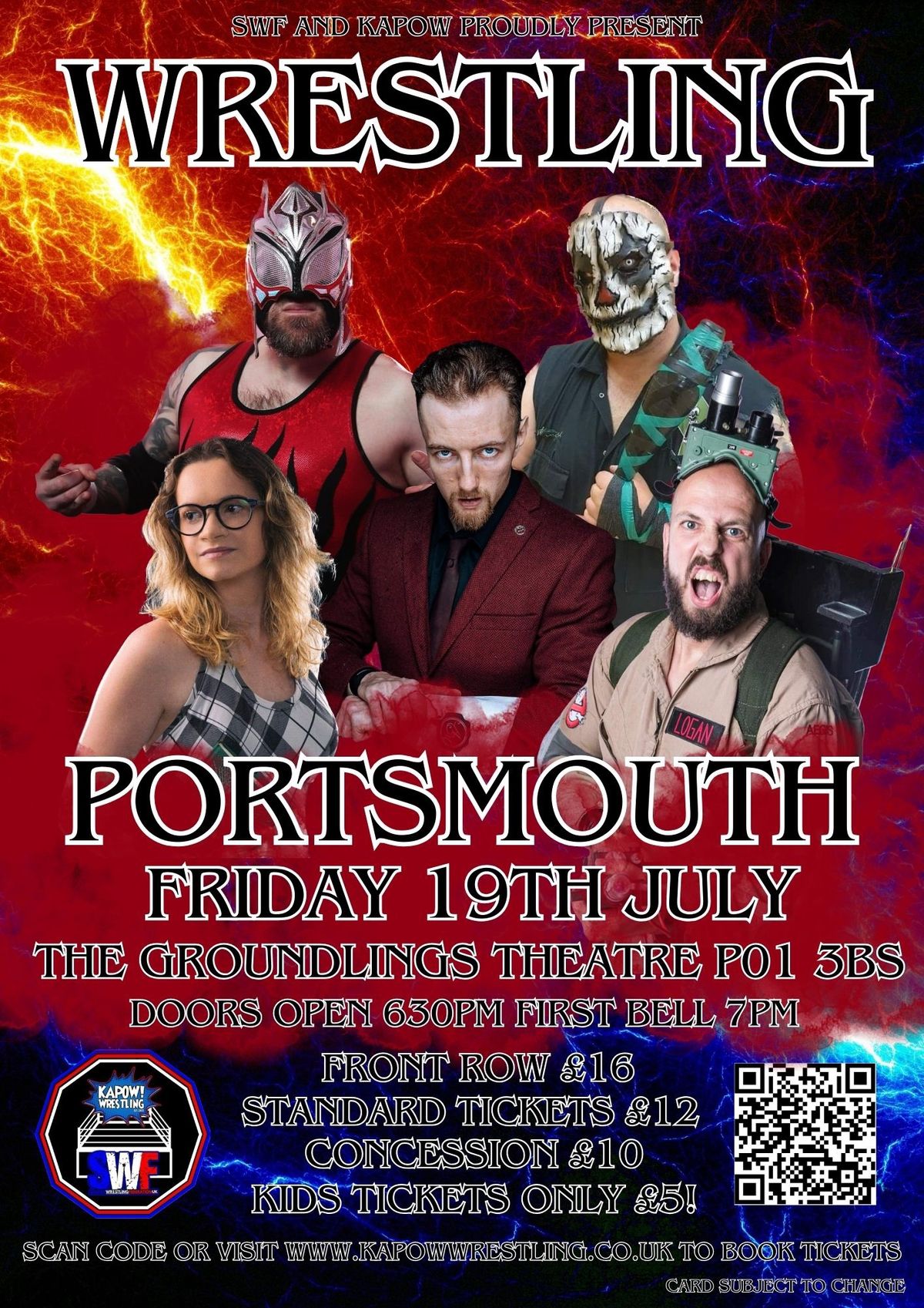 Live Wrestling back in Portsmouth 
