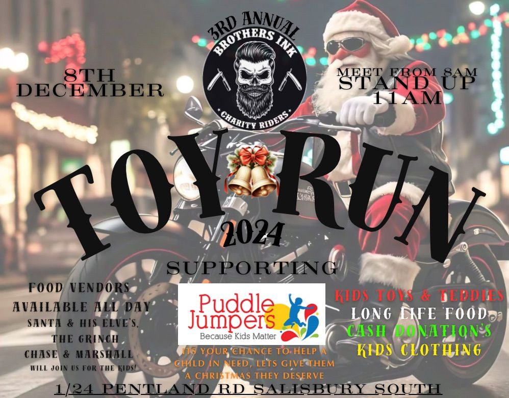 BROTHERS INK 3rd Annual Toy Run 2024