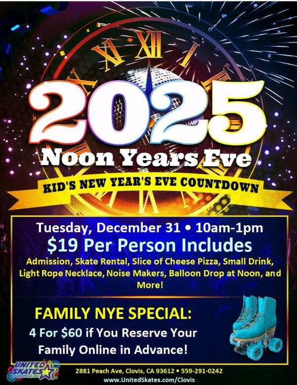 Noon Year's Eve Party 