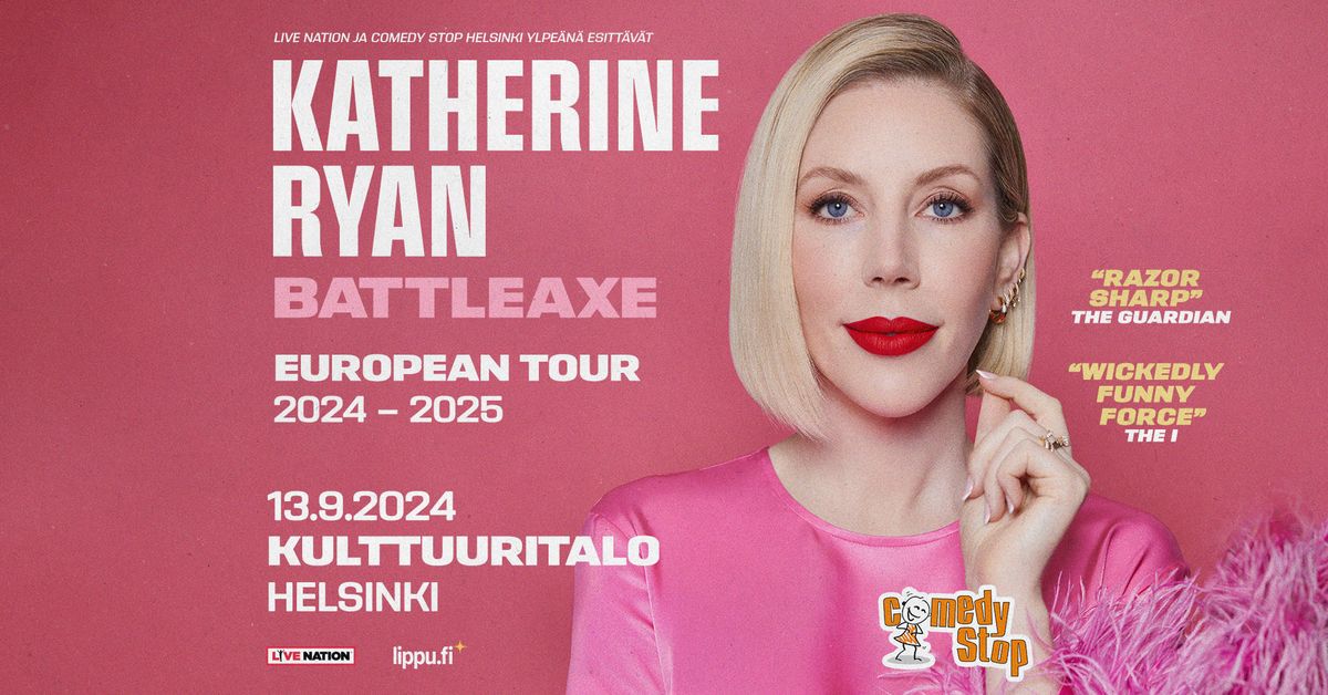 Katherine Ryan (CA): Battleaxe, Kulttuuritalo, Helsinki 13.9.2024