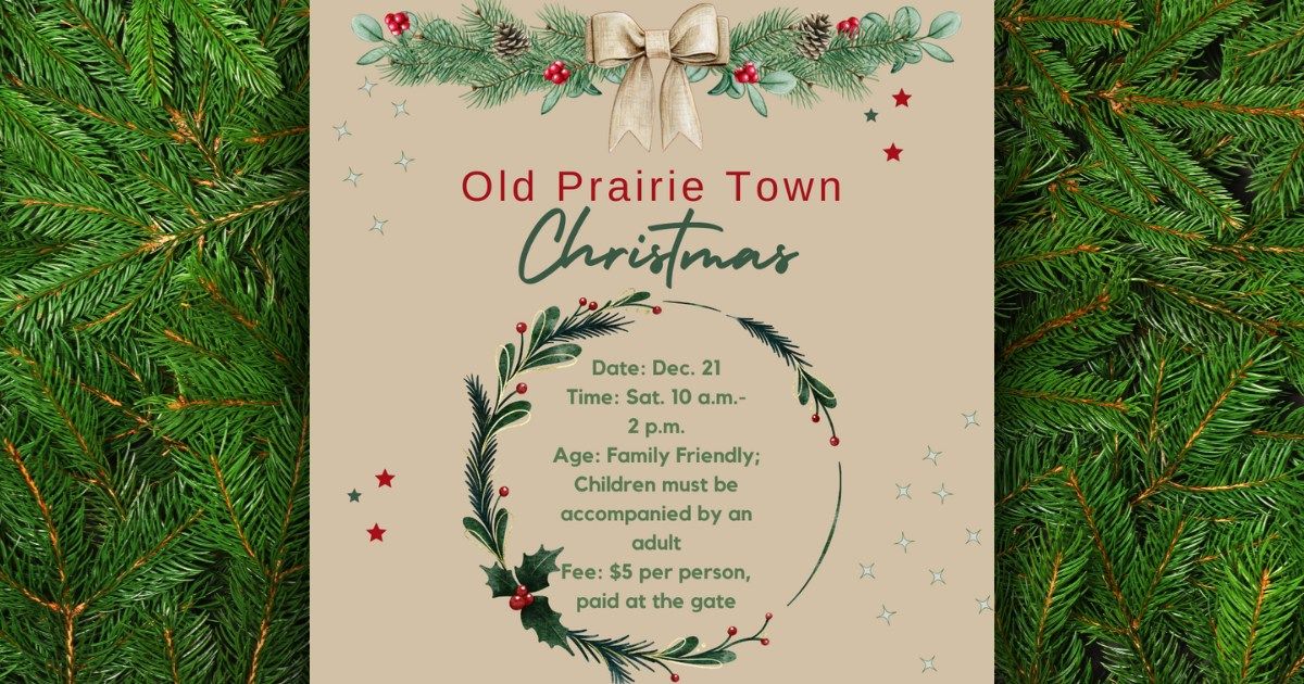 Old Prairie Town Christmas