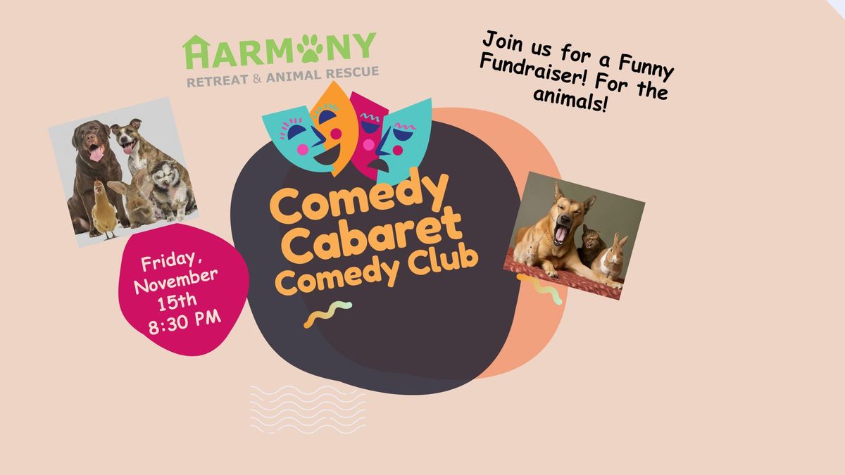 A Funny Fundraiser at the Comedy Cabaret Comedy Club