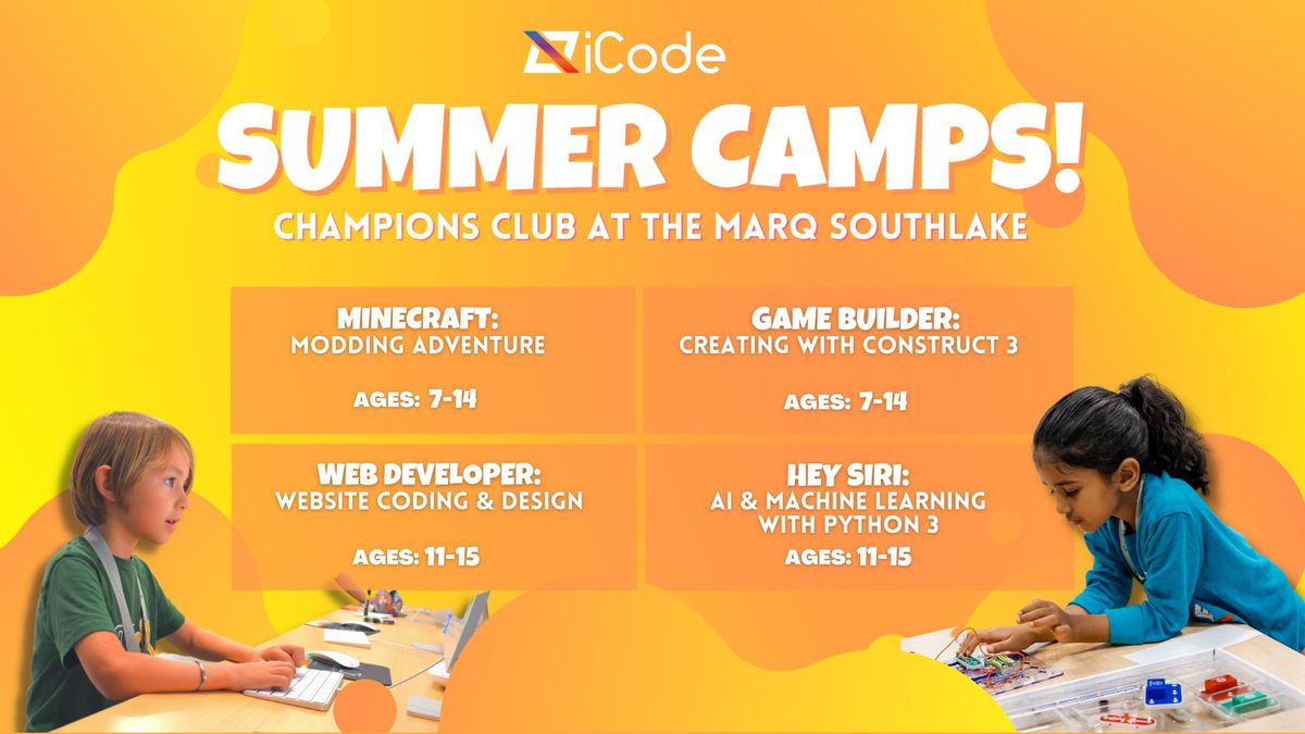 STEM Summer Camps - JULY
