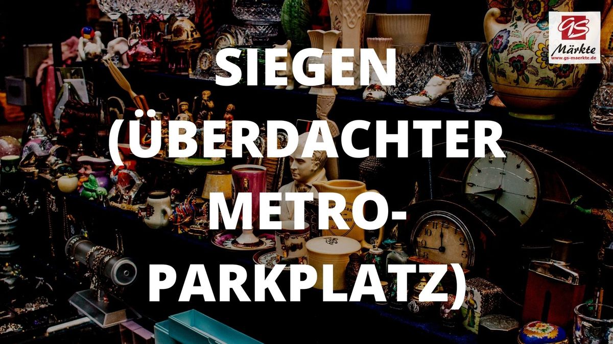 Tr\u00f6delmarkt in Siegen (\u00dcberdachter Metro-Parkplatz)