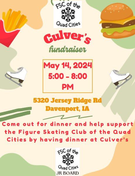 Culver's Fundraiser