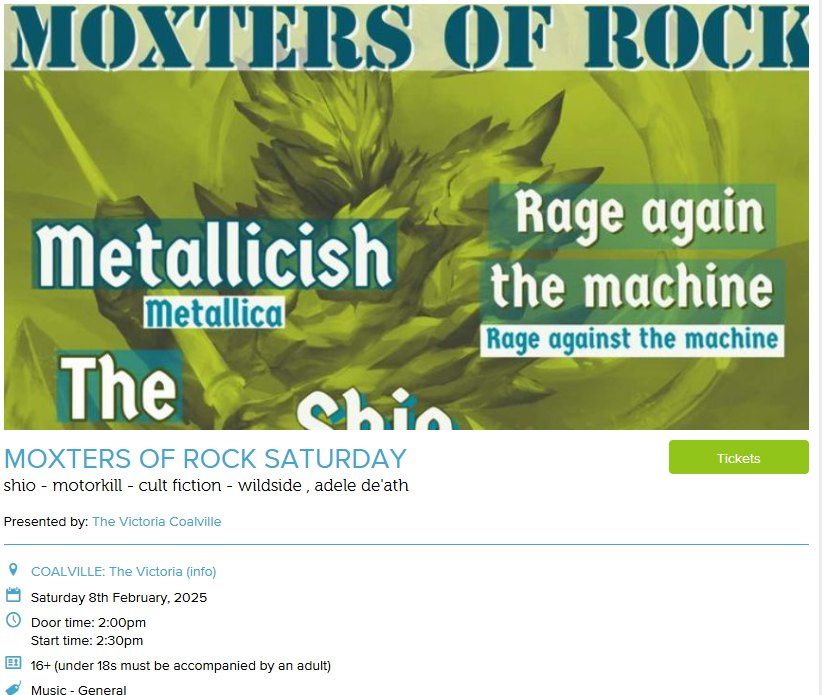 Moxters of Rock 