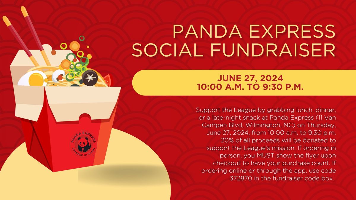 Panda Express Social Fundraiser