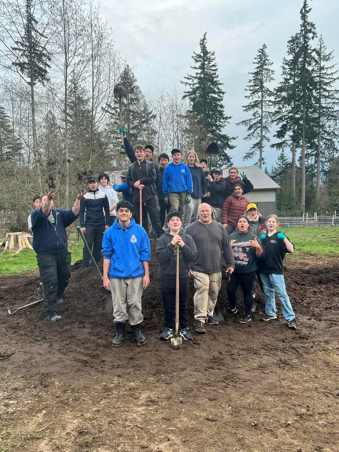 Composted Horse Manure Pickup