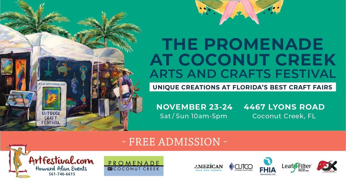 The Promenade at Coconut Creek Arts & Crafts Festival