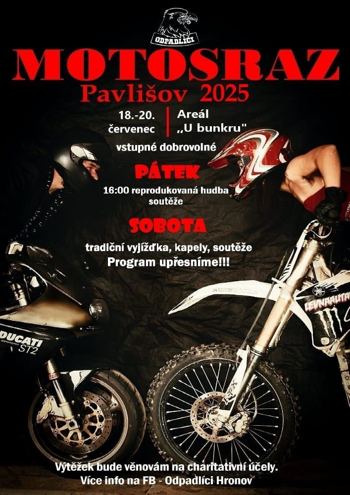 Motosraz Pavli\u0161ov 2025