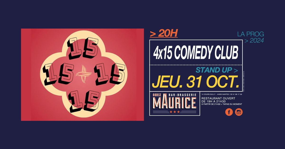 4x15 ComedyClub X Chez Maurice