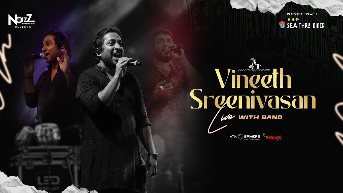 Vineeth Sreenivasan live in Concert - Chennai