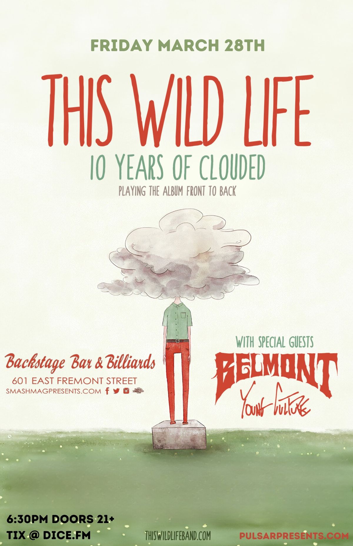 THIS WILD LIFE - 10 years Of Clouded w\/ Belmont, Young Culture