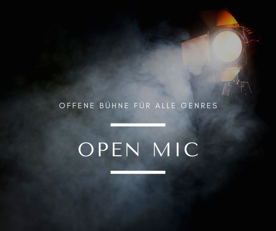 Open Mic - die offene B\u00fchne