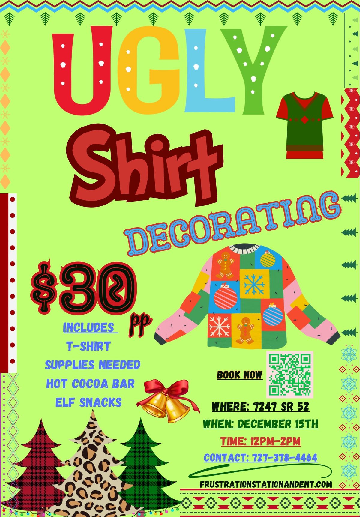 2nd Annual Ugly Shirt Decorating Workshop