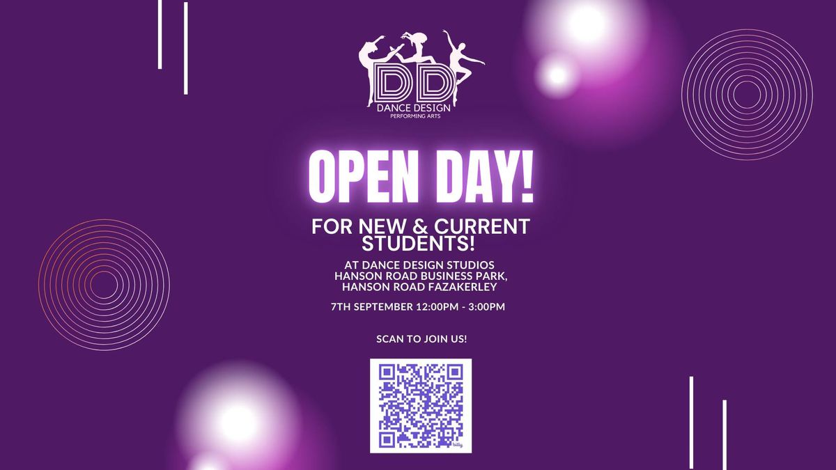 Open Day - Join us!