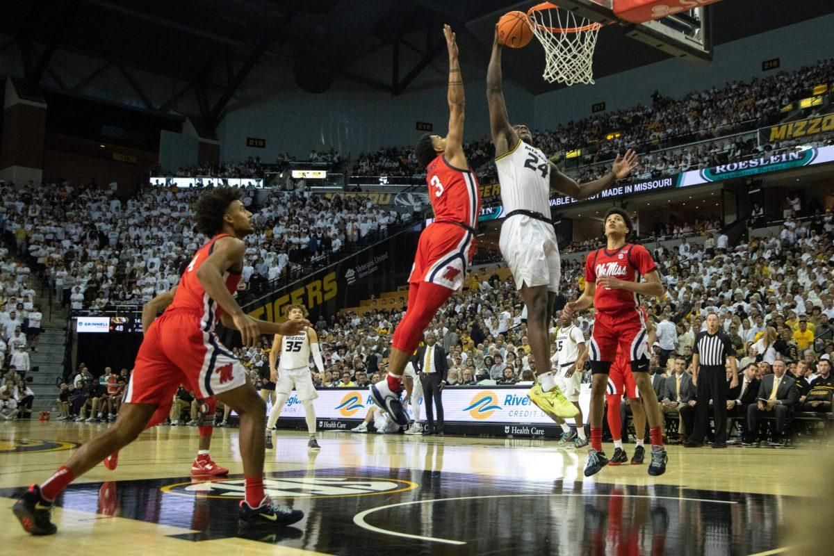 Parking Missouri Tigers at Ole Miss Rebels Mens Basketball