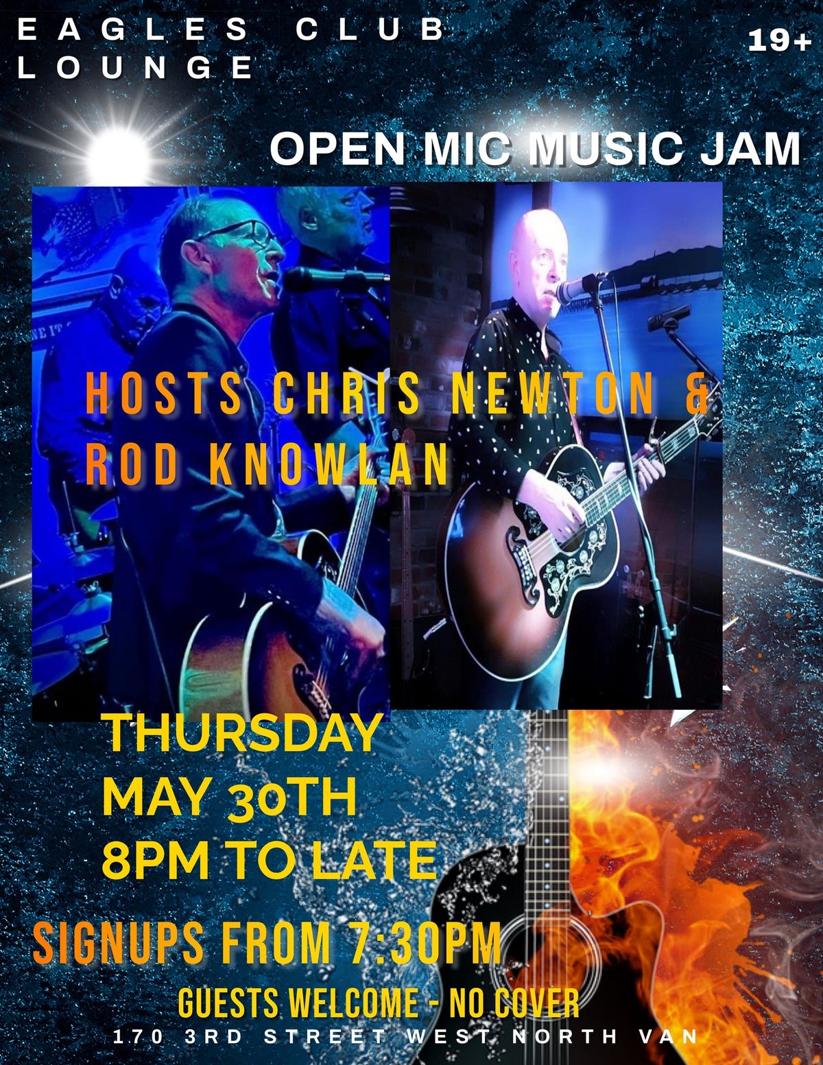 Open Mic Night with Chris Newton & Rod Knowlan