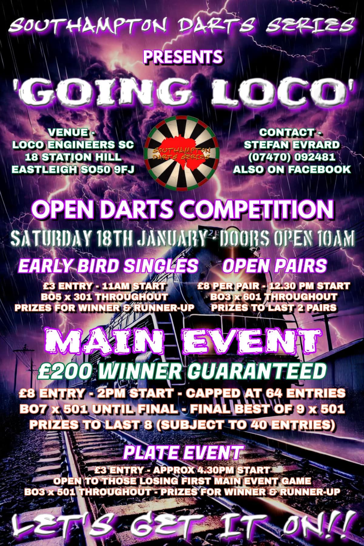 Loco Darts Tournament 