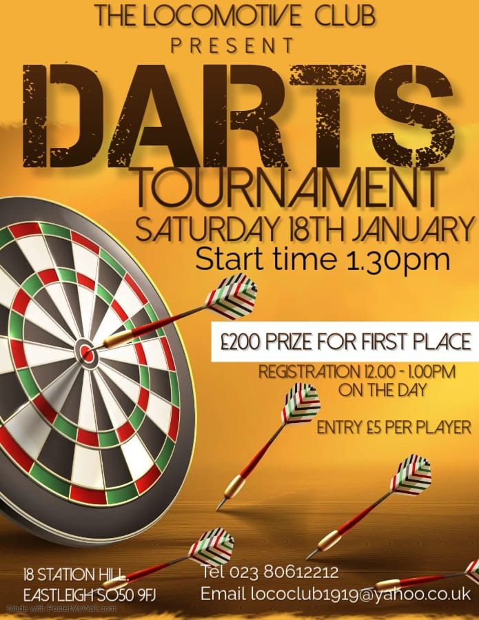 Loco Darts Tournament 