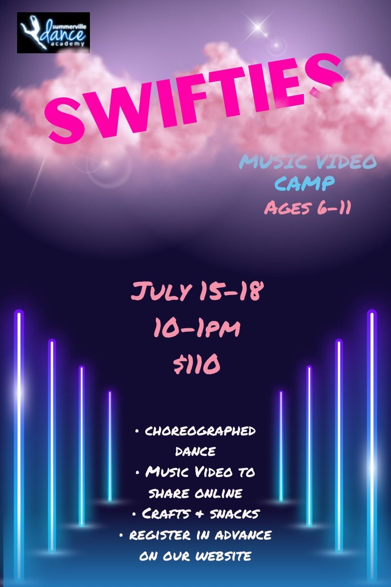 Swifties Music Video Dance Camp