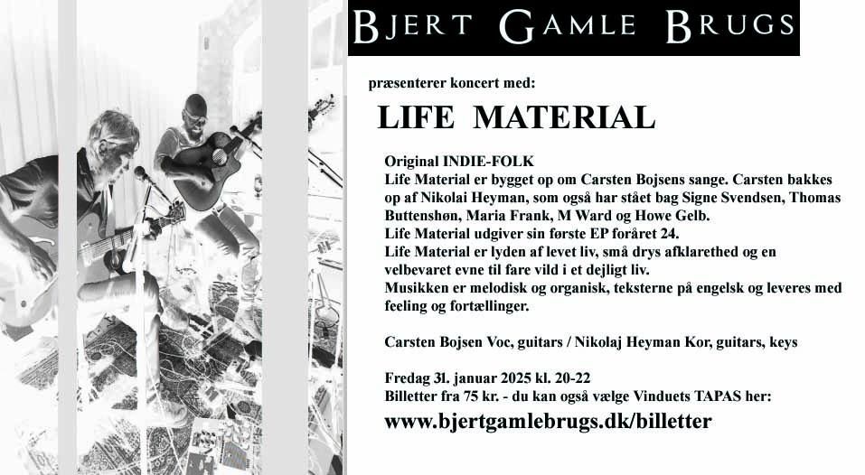 Koncert: LIFE MATERIAL