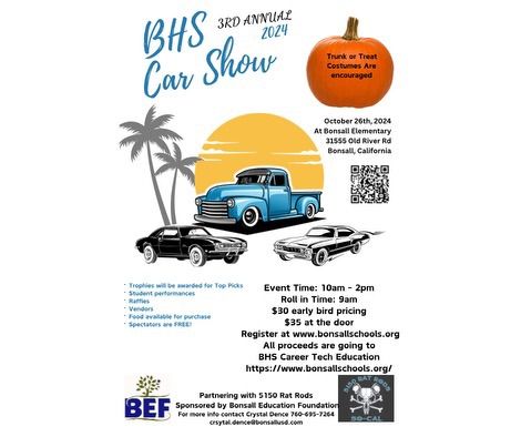 Bonsall Car Show