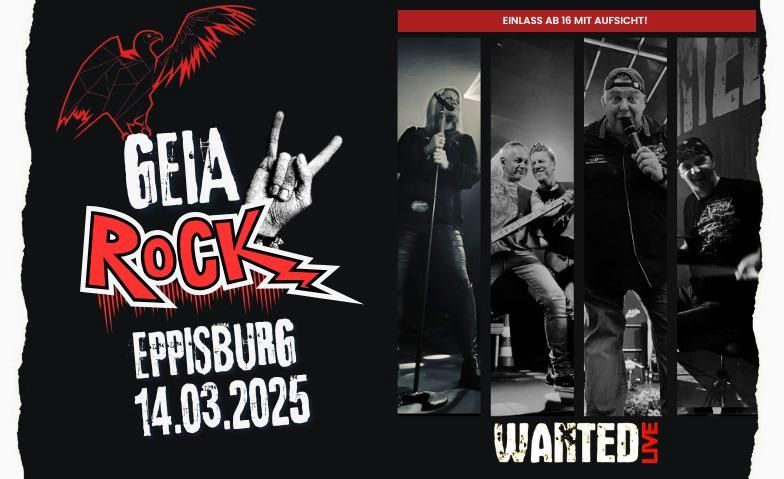 Geia Rock mit WANTED Live 