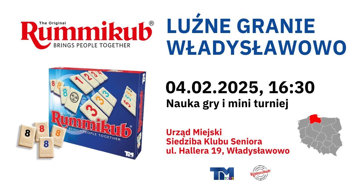 Rummikub we W\u0142adys\u0142awowie - Lu\u017ane Granie