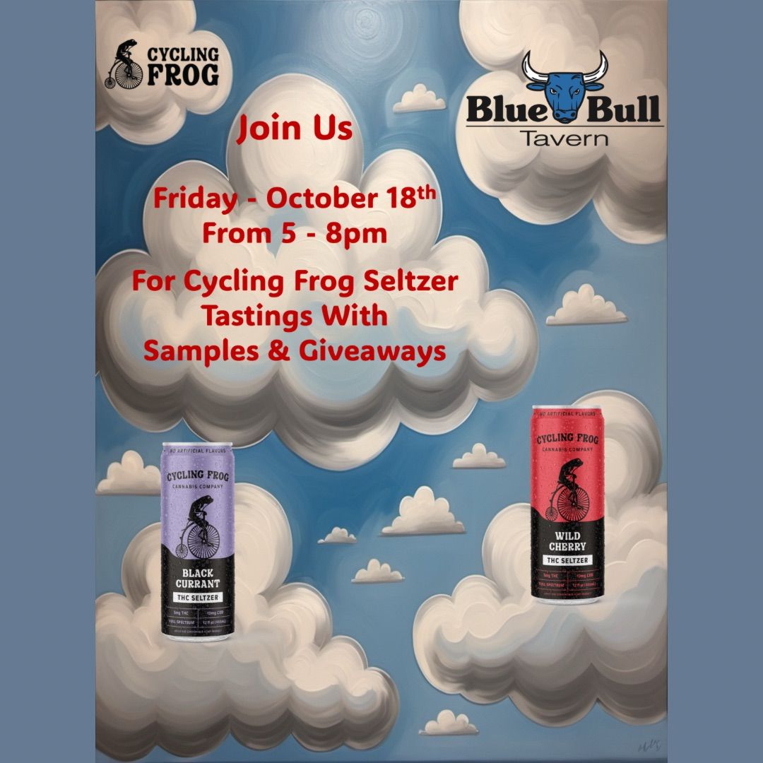 Cycling Frog THC Seltzer Tasting