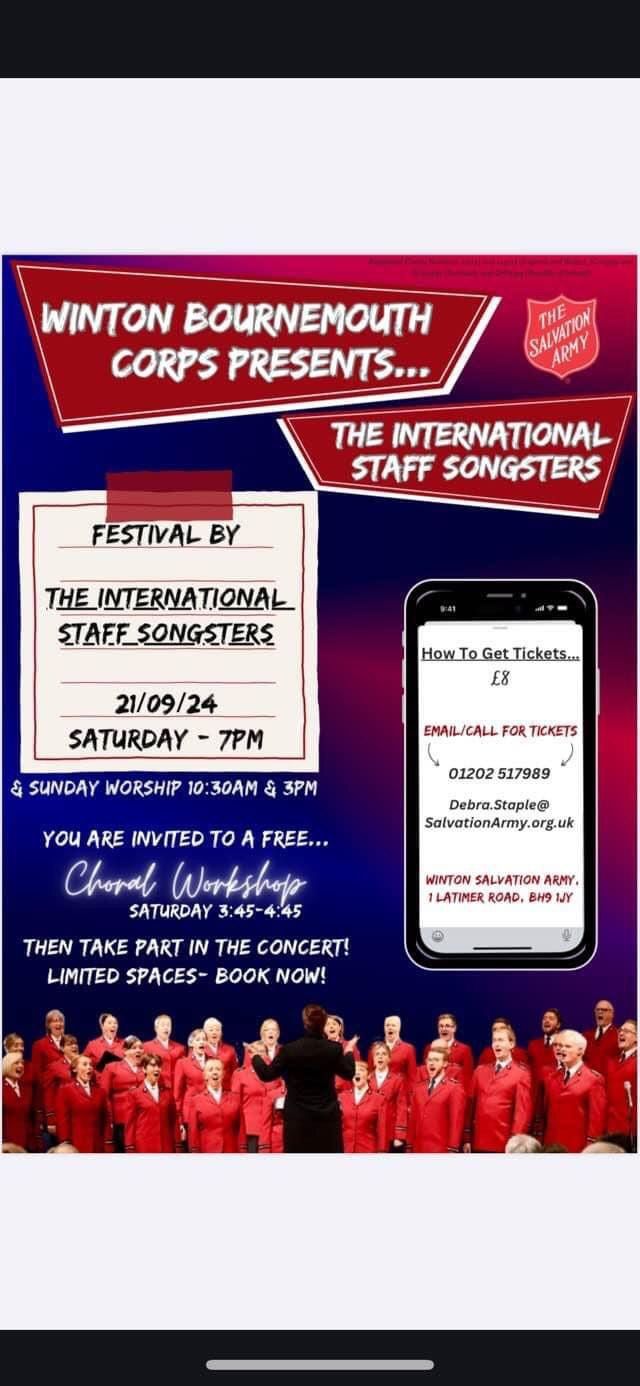 Choral Workshop and Festival, The International Staff Songsters