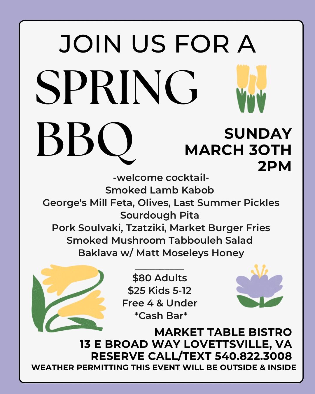 Spring BBQ