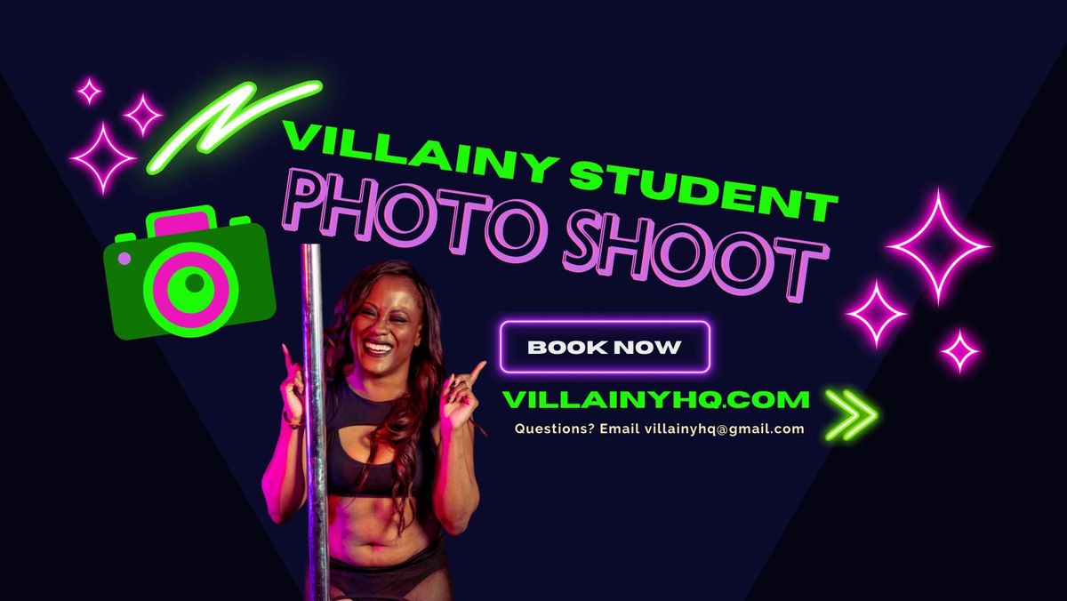 Villainy Student Photo Shoot - November 2024