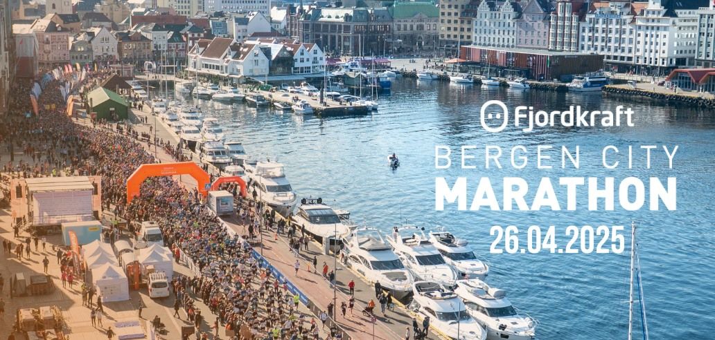 Fjordkraft Bergen City Marathon 26.april 2025