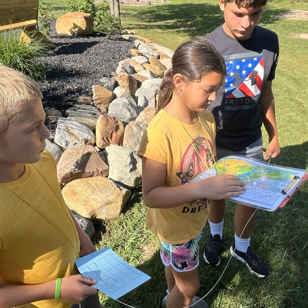 Orienteering at Country Life Kids Camp