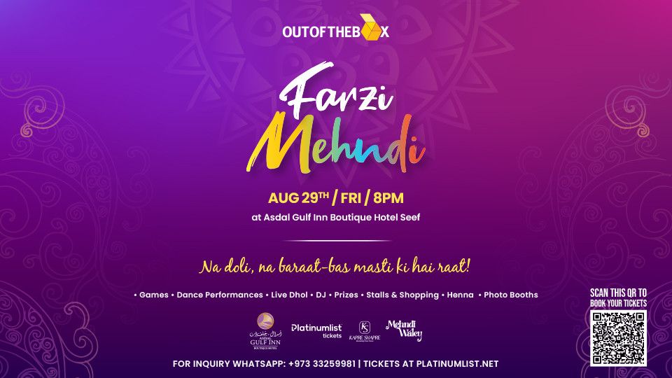 Farzi Mehndi by Out of the Box