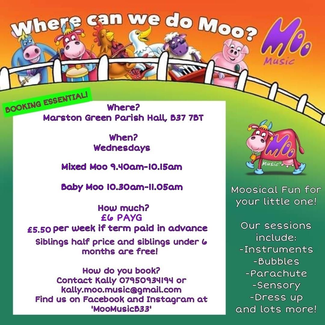 Moo Music in Marston Green