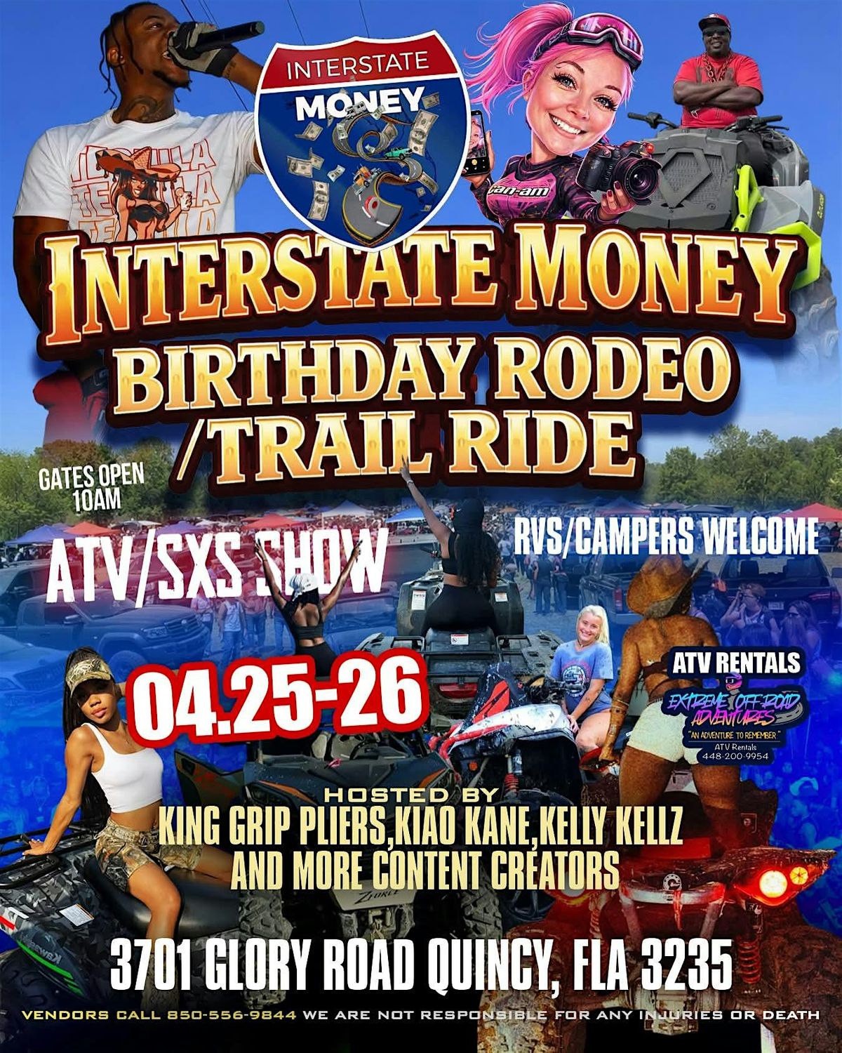 Rodeo Trailride,Car Truck and ATV Show, 3701 Glory Rd, Quincy, 25 April ...