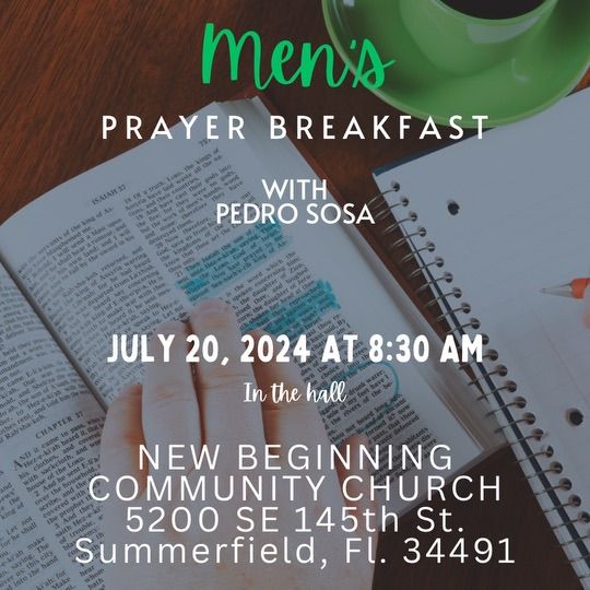 Men\u2019s Prayer Breakfast 