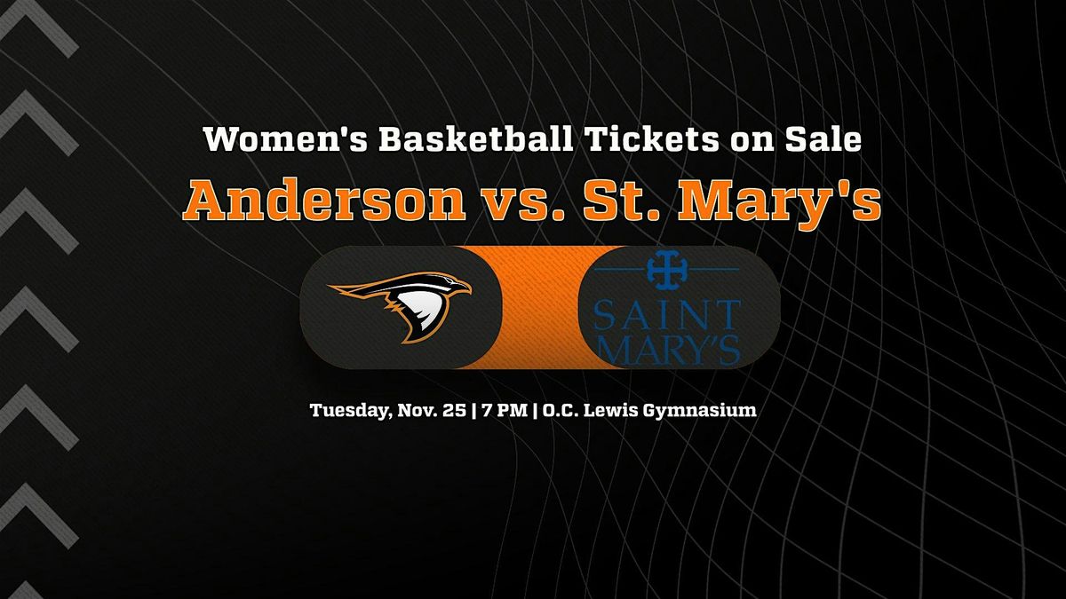 AU Women's Basketball vs. St. Mary's