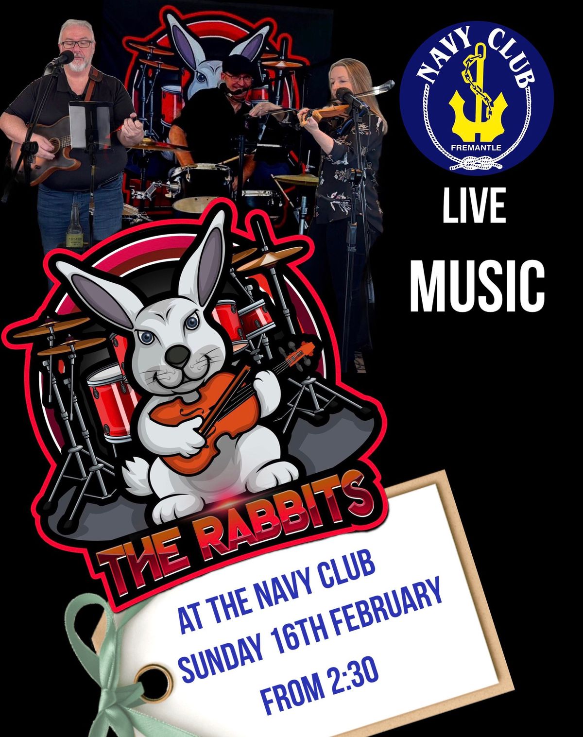 The Rabbits at The Navy Club