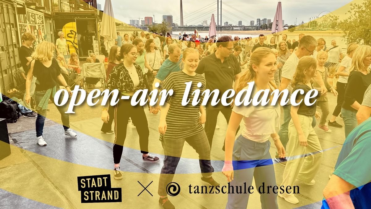 Open-Air Linedance am Rhein - StadtStrand D\u00fcsseldorf (Oberkasseler Br\u00fccke)