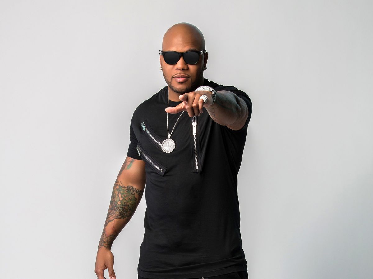 Flo Rida with Blanco Brown at Carowinds Summer Music Fest