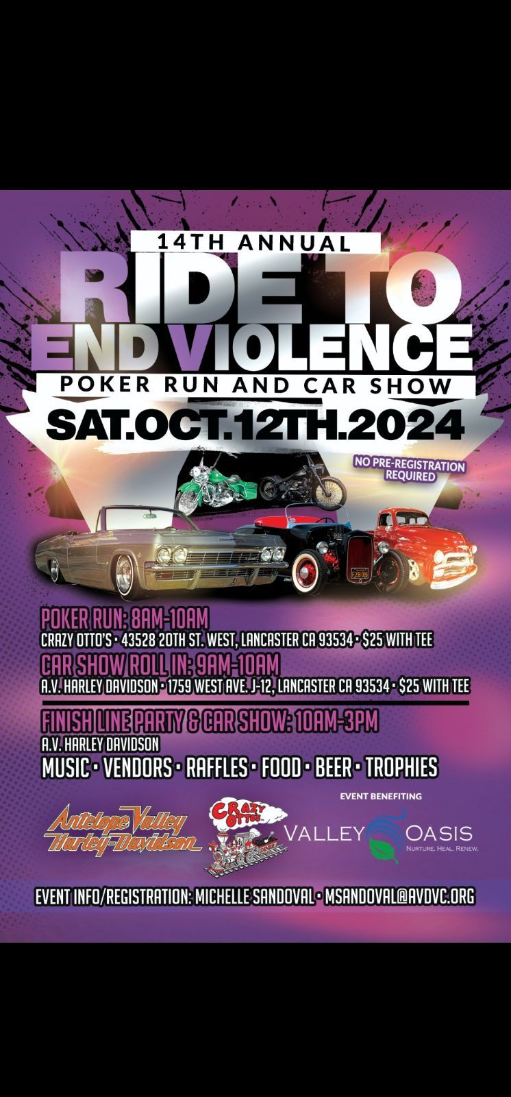 Ride to End Violence (REV)