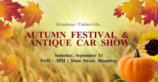 Broadway Timberville Autumn Festival And Antique Car Show N Main St Broadway Va 22815 United States 11 September 2021