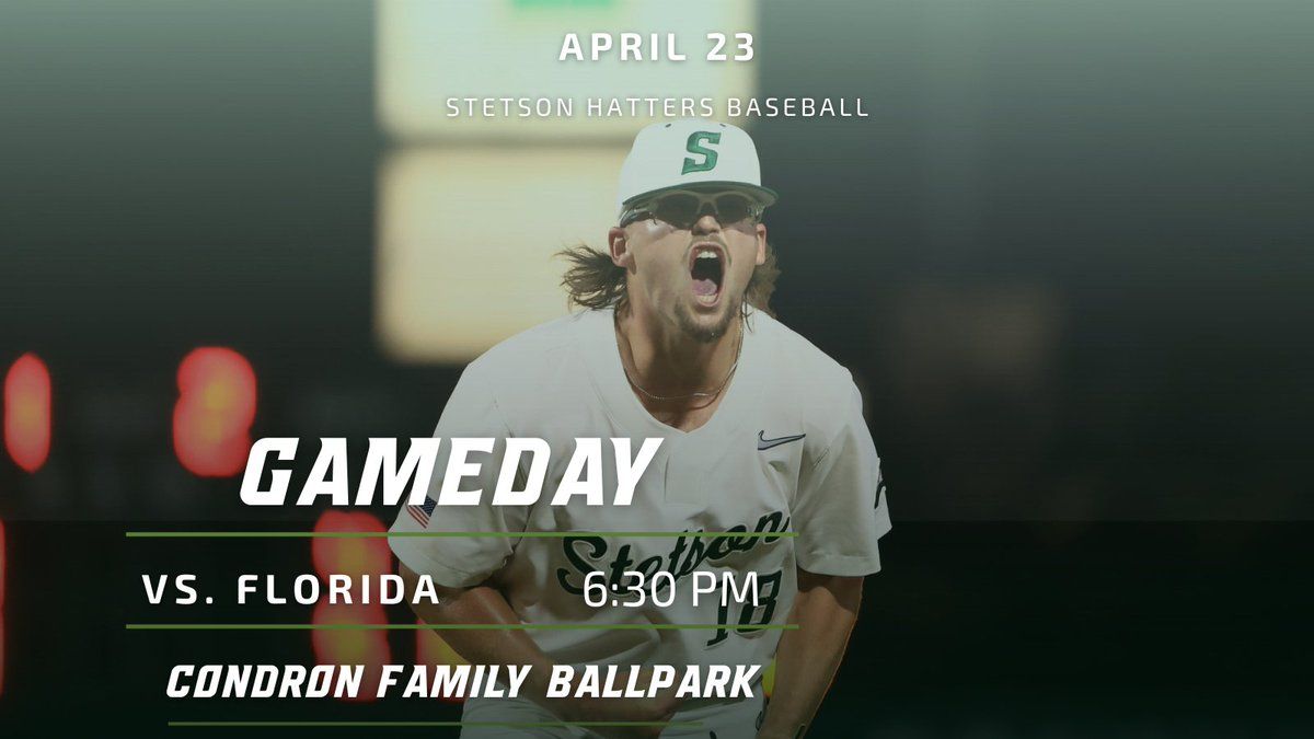 Stetson Hatters at Florida Gators Baseball