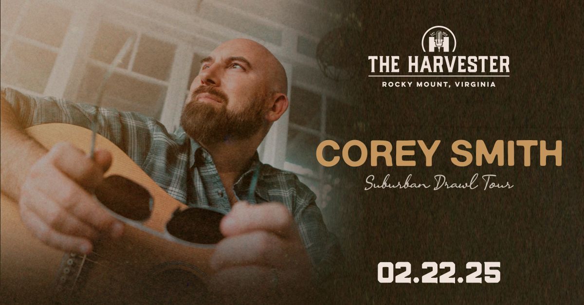 Corey Smith - Suburban Drawl Tour