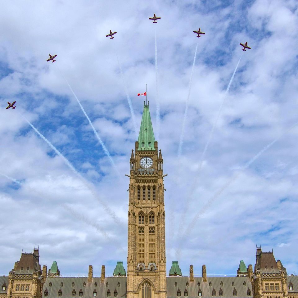 RCAF Parade in the Sky